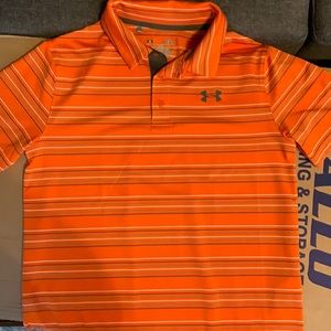 EUC Under Armour golf shirt - size youth large